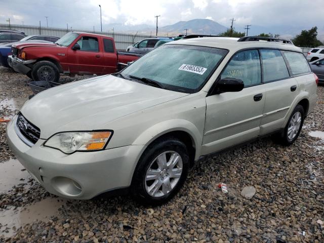 4S4BP61C877328618 - 2007 SUBARU LEGACY OUTBACK 2.5I CREAM photo 1