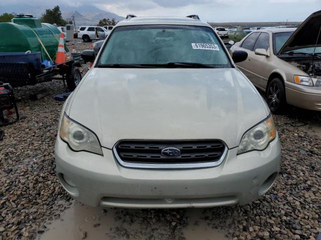 4S4BP61C877328618 - 2007 SUBARU LEGACY OUTBACK 2.5I CREAM photo 5