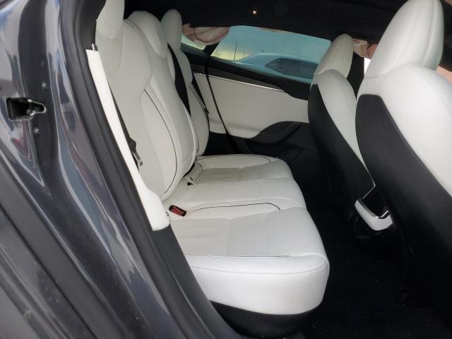 5YJSA1E64MF452324 - 2021 TESLA MODEL S GRAY photo 10