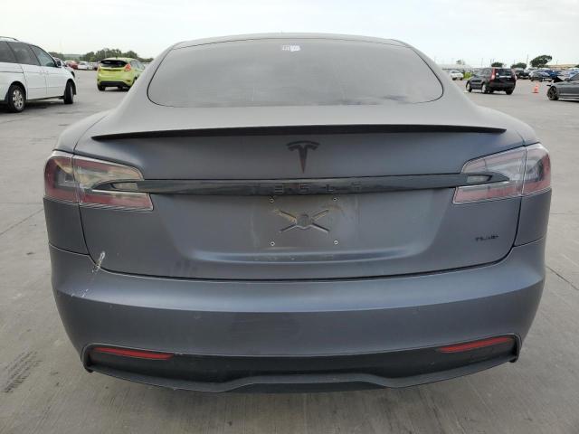 5YJSA1E64MF452324 - 2021 TESLA MODEL S GRAY photo 6