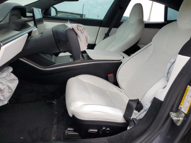 5YJSA1E64MF452324 - 2021 TESLA MODEL S GRAY photo 7