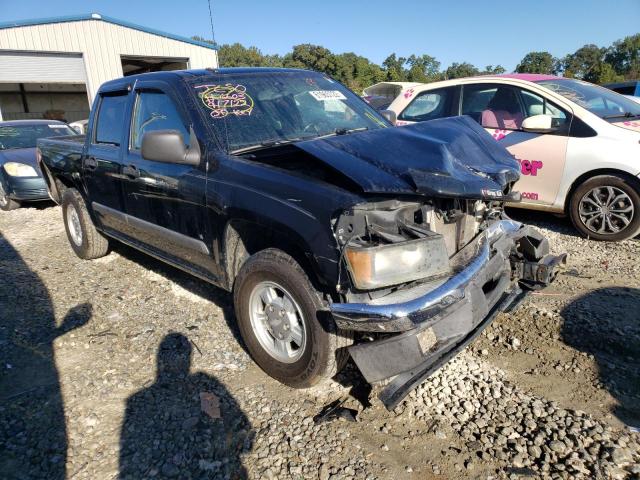 1GCCS13E888106603 - 2008 CHEVROLET COLORADO BLACK photo 1