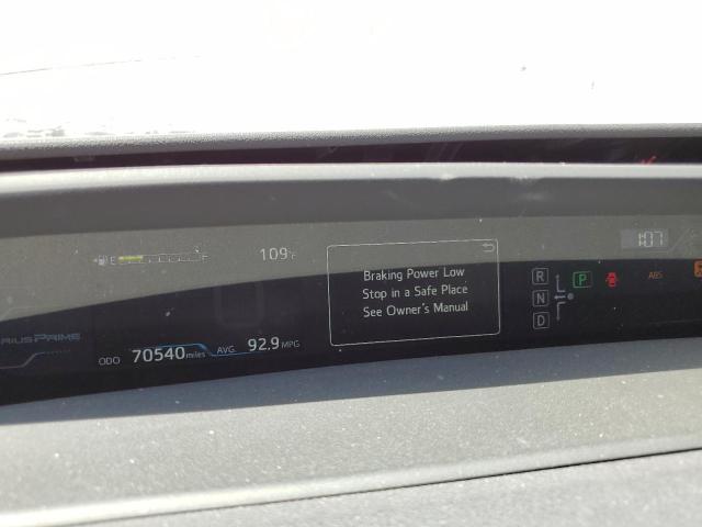 JTDKARFPXJ3077182 - 2018 TOYOTA PRIUS PRIM Qırmızı foto 9