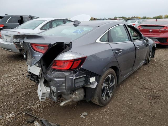 19XZE4F51ME010746 - 2021 HONDA INSIGHT EX GRAY photo 4