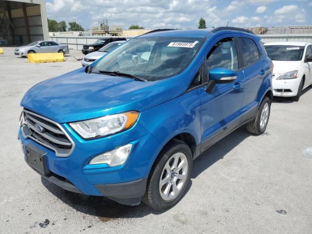 MAJ6S3GL7LC349963 - 2020 FORD ECOSPORT SE 蓝色 照片 1