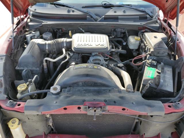 1D7HE48K26S698387 - 2006 DODGE DAKOTA QUAD SLT RED photo 11