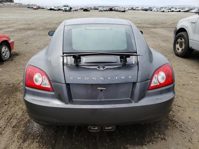 1C3AN69LX5X047156 - 2005 CHRYSLER CROSSFIRE LIMITED GRAY photo 6