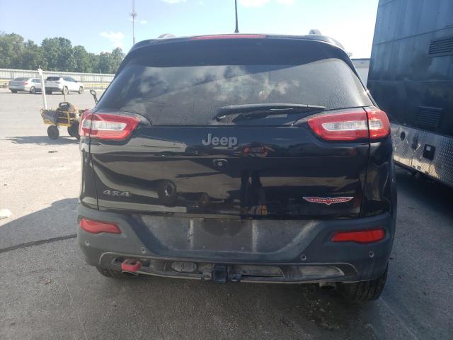 1C4PJMBX8JD592917 - 2018 JEEP CHEROKEE TRAILHAWK BLACK photo 6