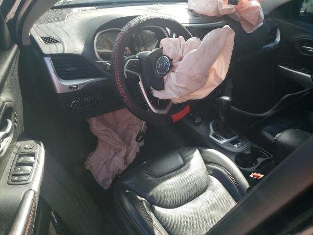 1C4PJMBX8JD592917 - 2018 JEEP CHEROKEE TRAILHAWK BLACK photo 8