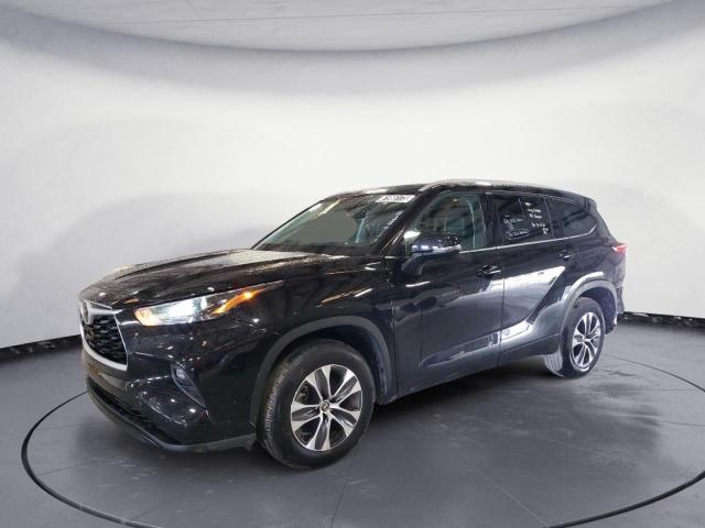 5TDGZRAH3NS551962 - 2022 TOYOTA HIGHLANDER XLE Qara foto 1