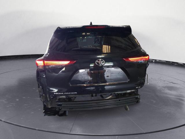 5TDGZRAH3NS551962 - 2022 TOYOTA HIGHLANDER XLE Qara foto 6