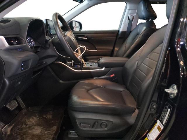 5TDGZRAH3NS551962 - 2022 TOYOTA HIGHLANDER XLE Qara foto 7