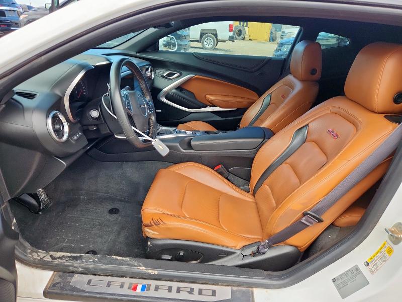 1G1FH1R78H0169549 - 2017 CHEVROLET CAMARO SS WHITE photo 7