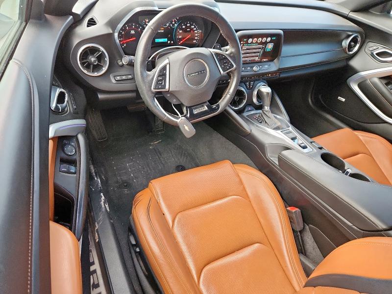 1G1FH1R78H0169549 - 2017 CHEVROLET CAMARO SS WHITE photo 8