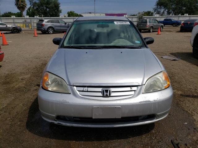 2HGES15172H515424 - 2002 HONDA CIVIC DX SILVER photo 5