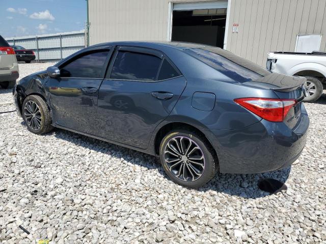 2T1BURHE3FC240076 - 2015 TOYOTA COROLLA L GRAY photo 2