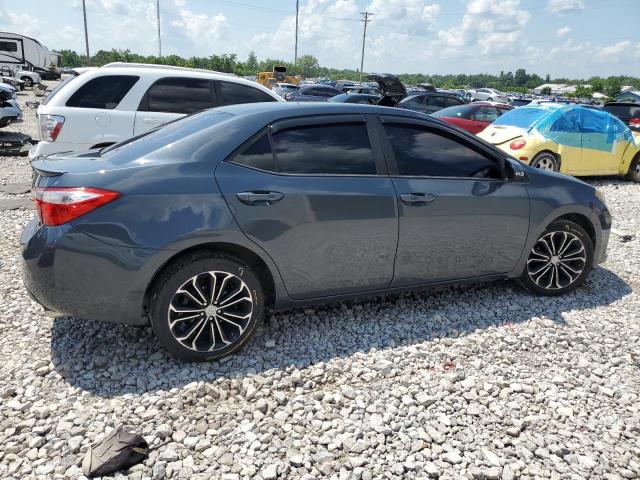 2T1BURHE3FC240076 - 2015 TOYOTA COROLLA L GRAY photo 3