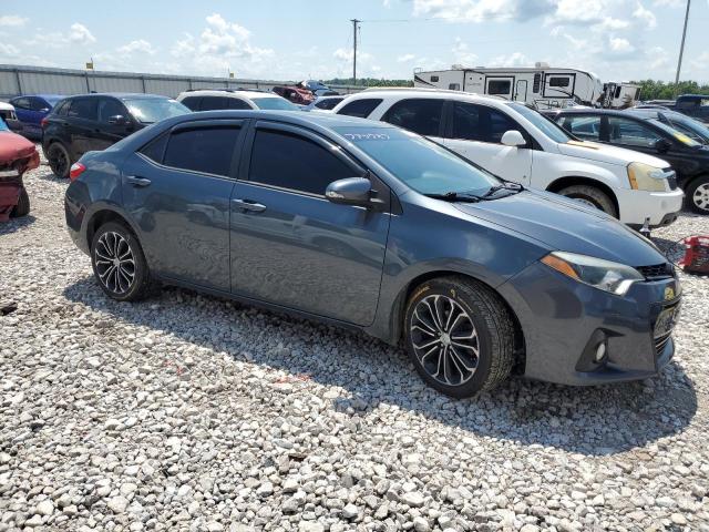 2T1BURHE3FC240076 - 2015 TOYOTA COROLLA L GRAY photo 4