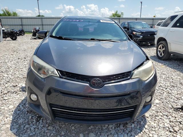 2T1BURHE3FC240076 - 2015 TOYOTA COROLLA L GRAY photo 5