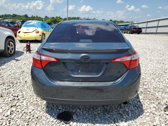 2T1BURHE3FC240076 - 2015 TOYOTA COROLLA L GRAY photo 6