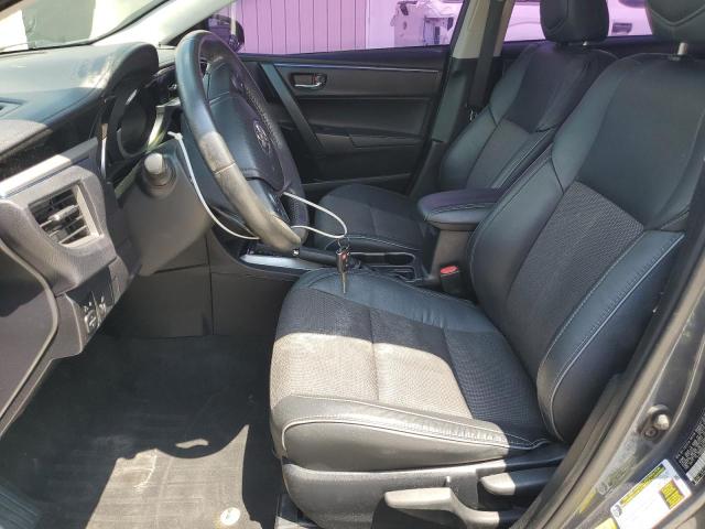 2T1BURHE3FC240076 - 2015 TOYOTA COROLLA L GRAY photo 7