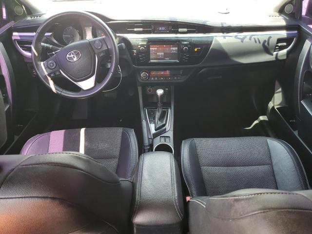 2T1BURHE3FC240076 - 2015 TOYOTA COROLLA L GRAY photo 8