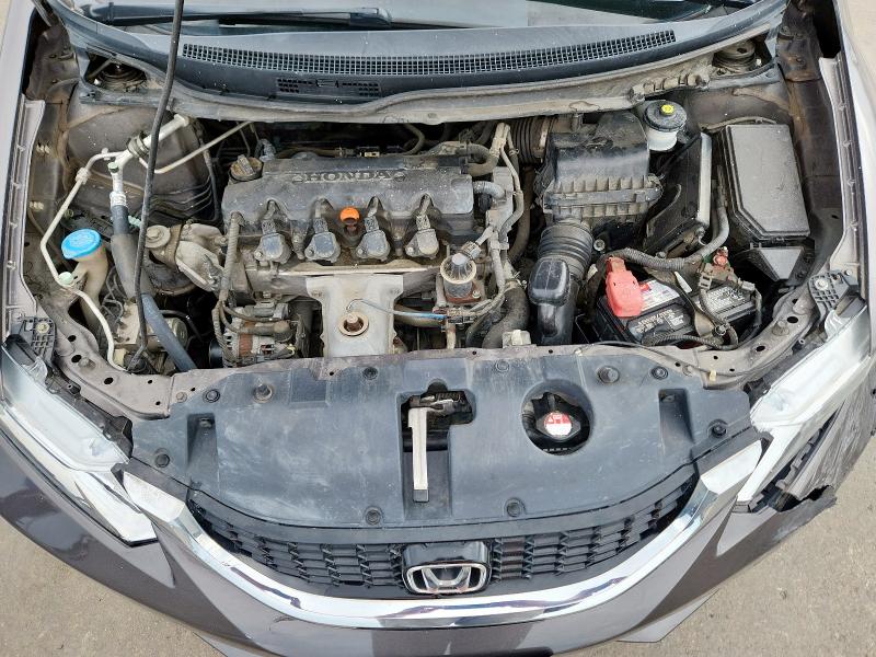 19XFB2F95DE011160 - 2013 HONDA CIVIC EXL GRAY photo 11