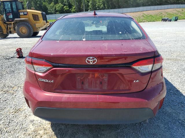 5YFB4MDE5PP051648 - 2023 TOYOTA COROLLA LE წითელი ფოტო 6