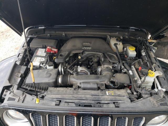 1C4HJXEG7KW670188 - 2019 JEEP WRANGLER U SAHARA Սև լուսանկար 12