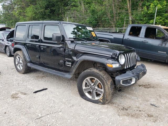 1C4HJXEG7KW670188 - 2019 JEEP WRANGLER U SAHARA Սև լուսանկար 4