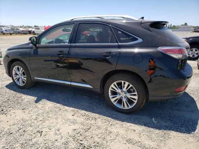 2T2ZK1BA4DC105192 - 2013 LEXUS RX 350 BLACK photo 2