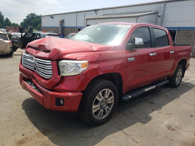 5TFAY5F10EX392129 - 2014 TOYOTA TUNDRA CREWMAX PLATINUM 红色 照片 1