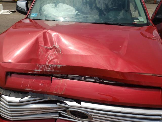 5TFAY5F10EX392129 - 2014 TOYOTA TUNDRA CREWMAX PLATINUM 红色 照片 11