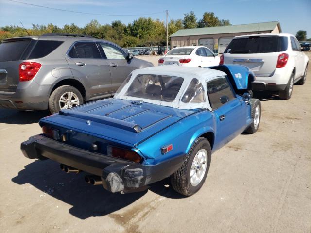 TFVDW6AT004206 - 1980 TRIUMPH CAR SPITFIRE BLUE photo 4