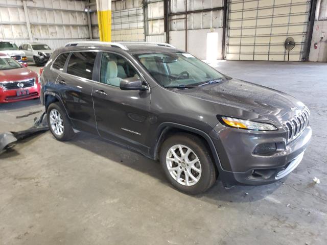 1C4PJMCB2HW654099 - 2017 JEEP CHEROKEE LATITUDE GRAY photo 4