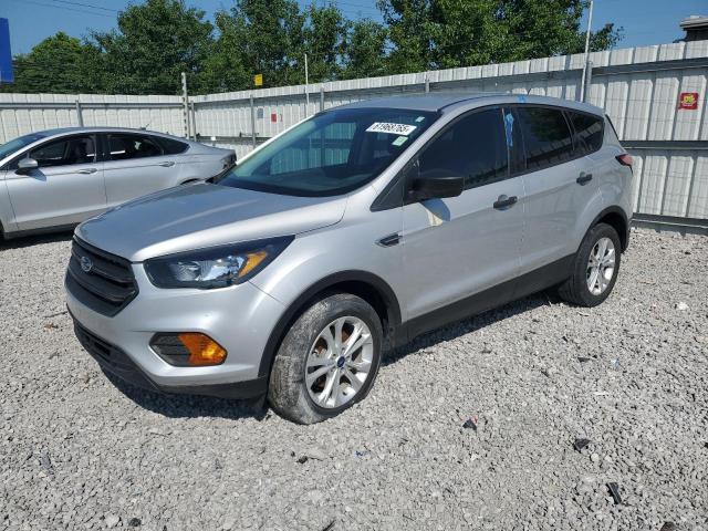1FMCU0F70JUD60266 - 2018 FORD ESCAPE S Argent photo 1