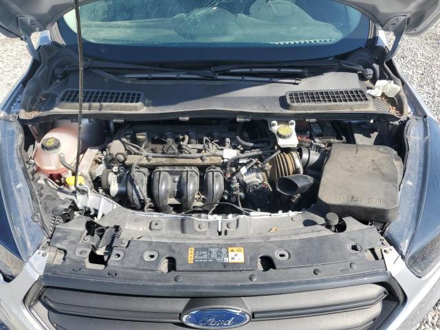 1FMCU0F70JUD60266 - 2018 FORD ESCAPE S Argent photo 12
