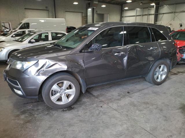 2HNYD2H64AH507034 - 2010 ACURA MDX TECHNOLOGY GRAY photo 1