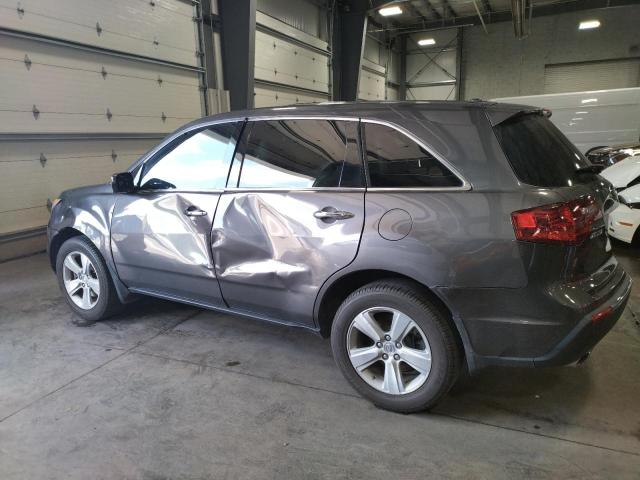 2HNYD2H64AH507034 - 2010 ACURA MDX TECHNOLOGY GRAY photo 2