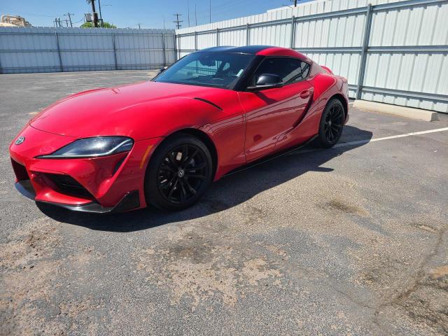 WZ1DB2C04MW038175 - 2021 TOYOTA SUPRA RED photo 2