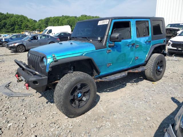 1C4HJWDG9FL667117 - 2015 JEEP WRANGLER UNLIMITED SPORT TWO TONE photo 1