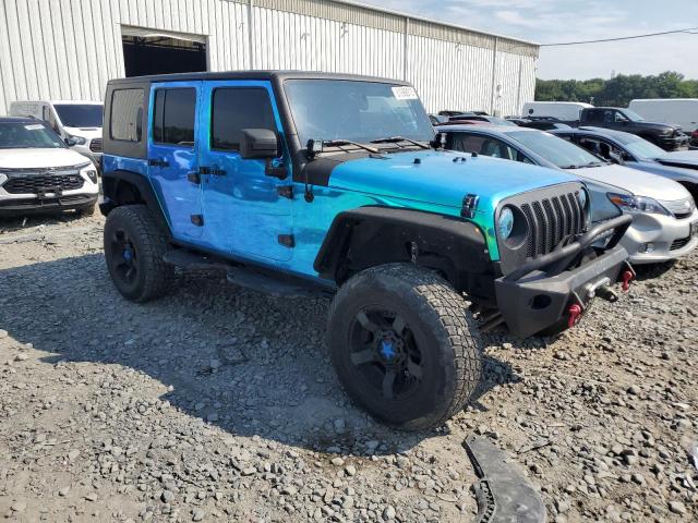 1C4HJWDG9FL667117 - 2015 JEEP WRANGLER UNLIMITED SPORT TWO TONE photo 4