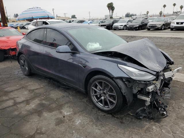 5YJ3E1EA0MF091221 - 2021 TESLA MODEL 3 CHARCOAL photo 4