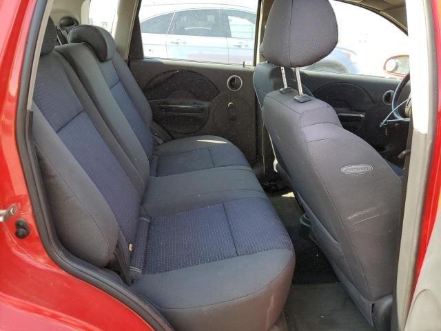 KL1TD666X7B790090 - 2007 CHEVROLET AVEO BASE RED photo 10