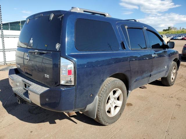 5N1AA08B76N732222 - 2006 NISSAN ARMADA SE BLUE photo 3