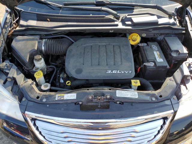 2C4RC1BG9ER307291 - 2014 CHRYSLER TOWN & COU TOURING BLACK photo 12