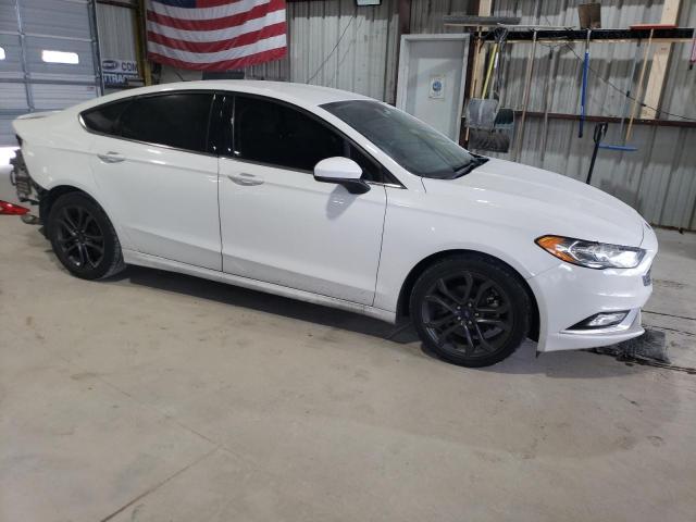 3FA6P0HD1JR256894 - 2018 FORD FUSION SE 白色 照片 4
