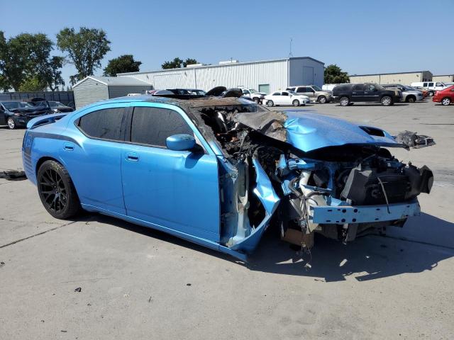 2B3LA73W18H164062 - 2008 DODGE CHARGER SRT-8 BLUE photo 4