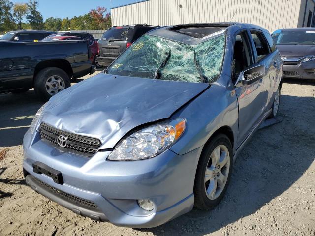 2T1KR32E38C690577 - 2008 TOYOTA COROLLA MA XR BLUE photo 2