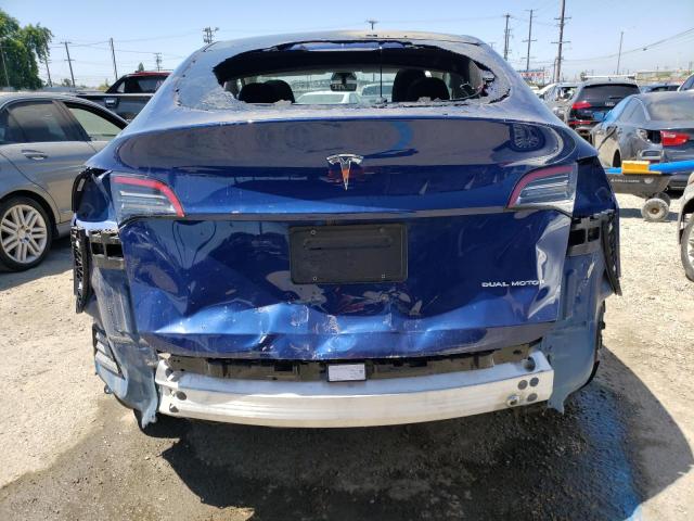 5YJYGDEE9LF059239 - 2020 TESLA MODEL Y BLUE photo 6